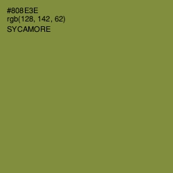 #808E3E - Sycamore Color Image