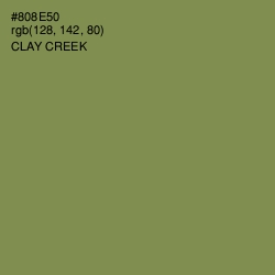 #808E50 - Clay Creek Color Image