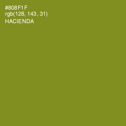 #808F1F - Hacienda Color Image