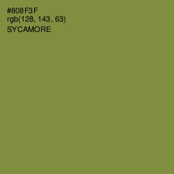#808F3F - Sycamore Color Image