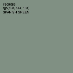#809083 - Spanish Green Color Image
