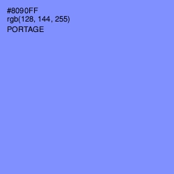 #8090FF - Portage Color Image