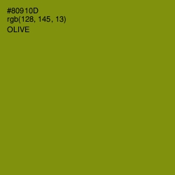 #80910D - Olive Color Image