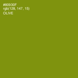 #80930F - Olive Color Image