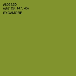 #80932D - Sycamore Color Image