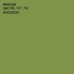 #80934A - Avocado Color Image