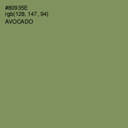 #80935E - Avocado Color Image