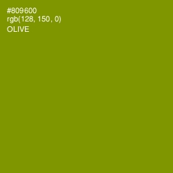 #809600 - Olive Color Image