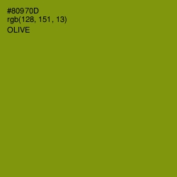 #80970D - Olive Color Image