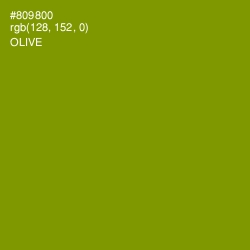 #809800 - Olive Color Image