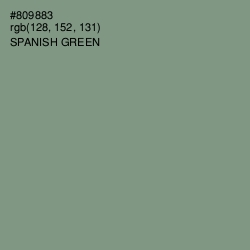 #809883 - Spanish Green Color Image