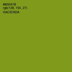 #809A1B - Hacienda Color Image