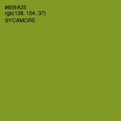 #809A25 - Sycamore Color Image