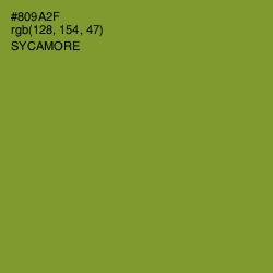 #809A2F - Sycamore Color Image