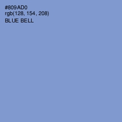 #809AD0 - Blue Bell Color Image