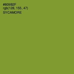 #809B2F - Sycamore Color Image