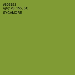 #809B33 - Sycamore Color Image