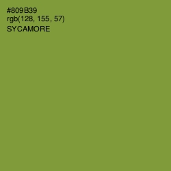 #809B39 - Sycamore Color Image