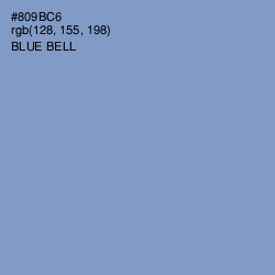 #809BC6 - Blue Bell Color Image