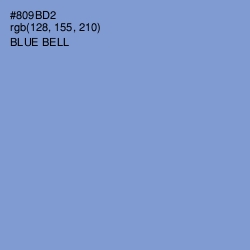 #809BD2 - Blue Bell Color Image