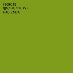 #809C1B - Hacienda Color Image