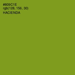 #809C1E - Hacienda Color Image