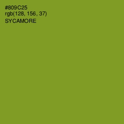 #809C25 - Sycamore Color Image