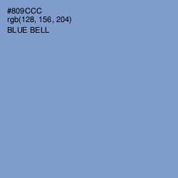 #809CCC - Blue Bell Color Image