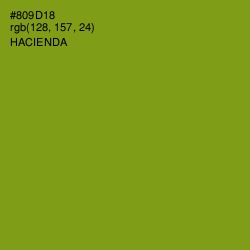 #809D18 - Hacienda Color Image