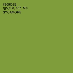 #809D3B - Sycamore Color Image