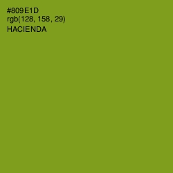 #809E1D - Hacienda Color Image