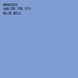 #809ED3 - Blue Bell Color Image