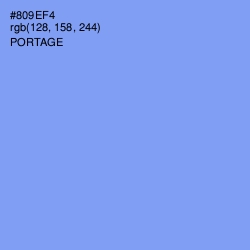 #809EF4 - Portage Color Image