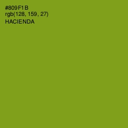 #809F1B - Hacienda Color Image