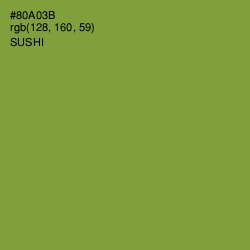 #80A03B - Sushi Color Image