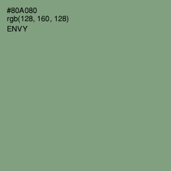 #80A080 - Envy Color Image