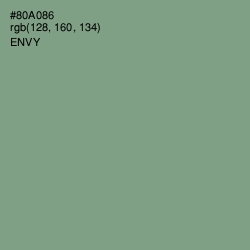 #80A086 - Envy Color Image