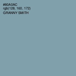 #80A0AC - Granny Smith Color Image