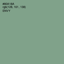 #80A18A - Envy Color Image