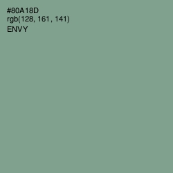 #80A18D - Envy Color Image