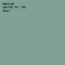 #80A196 - Envy Color Image