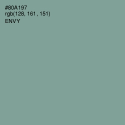 #80A197 - Envy Color Image