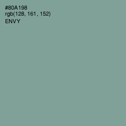 #80A198 - Envy Color Image