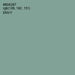 #80A297 - Envy Color Image
