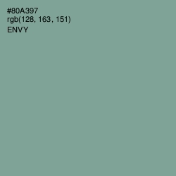 #80A397 - Envy Color Image
