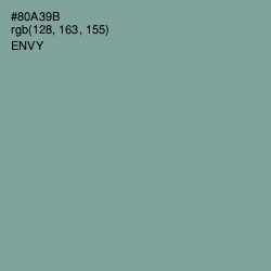 #80A39B - Envy Color Image