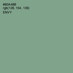 #80A48B - Envy Color Image