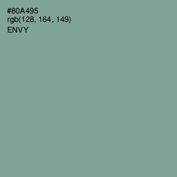 #80A495 - Envy Color Image