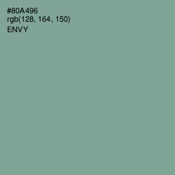 #80A496 - Envy Color Image