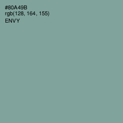 #80A49B - Envy Color Image